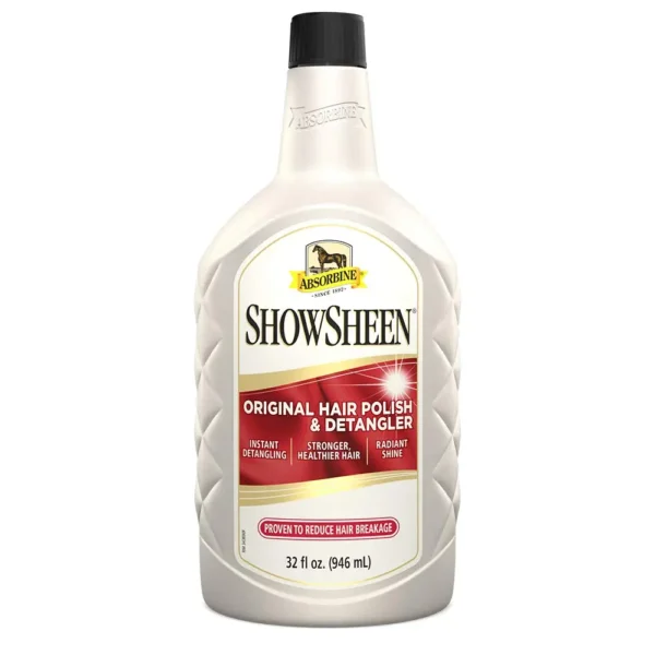 Absorbine Show Sheen 946 ml – Soft, Shiny Coat & Easy Combing for Horses
