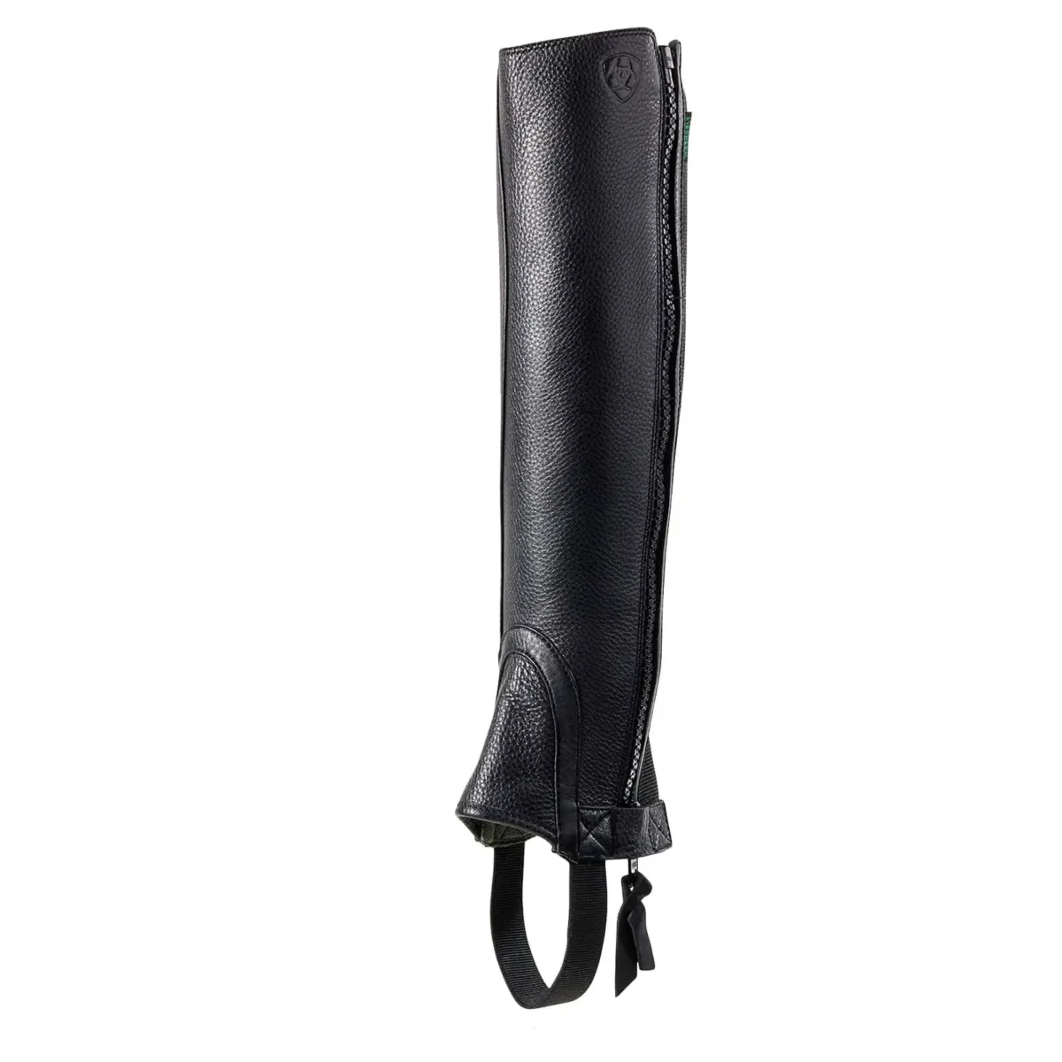 Ariat Breeze Half Chaps – Soft Washable Leather Riding Chaps with Full-Length Zipper