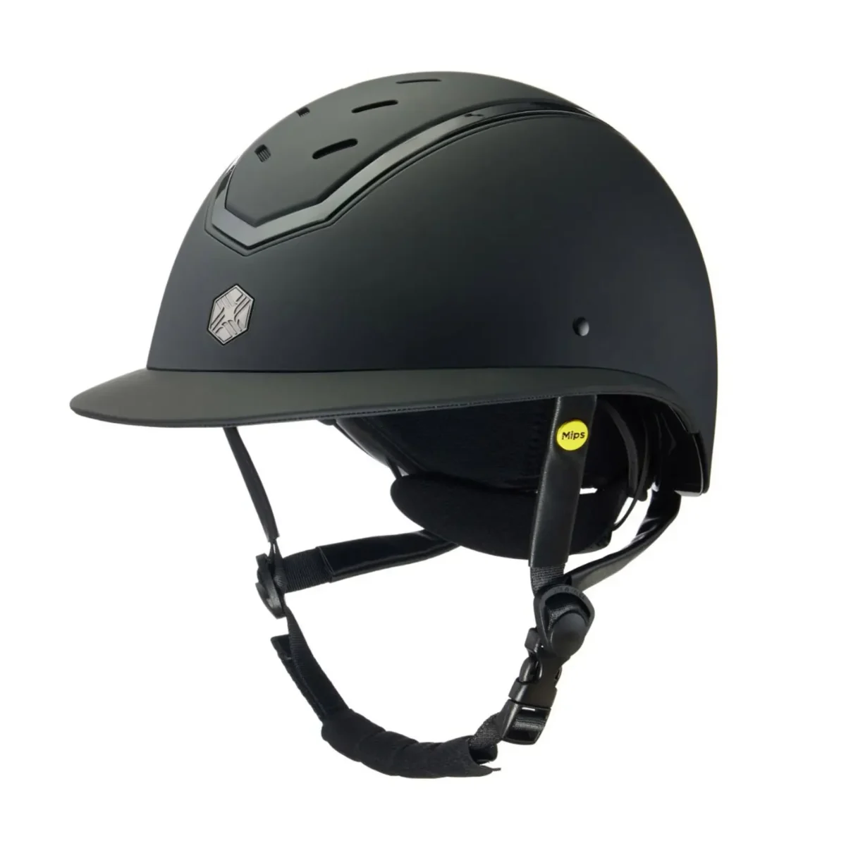 EQX Kylo MIPS Matte Wide Peak Helmet – Stylish, Lightweight & Safety Certified with Custom Fit Black