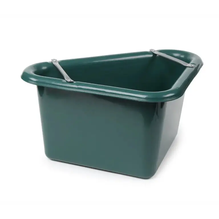 EZI-KIT Corner Manger – Durable, Frost-Proof Stable Feeder with Anti-Waste Bars