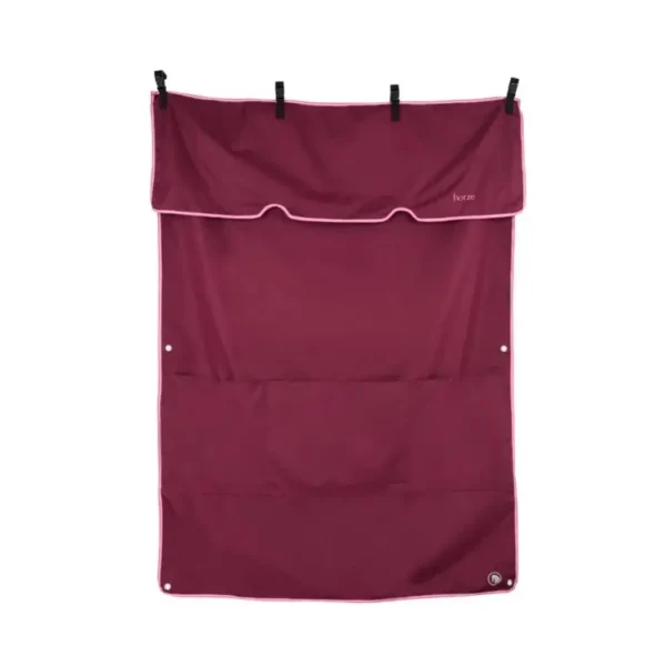 Horze Ella Box Curtain – Fun, Functional Stall Cover with Pockets & Easy Fastening