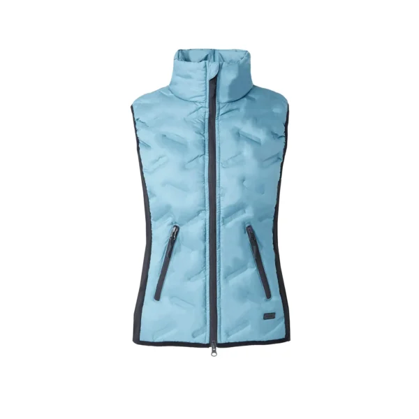 Horze Shelly Women’s Lightweight Padded Vest – Breathable, Water-Repellent Riding Gilet with Stretch Panels