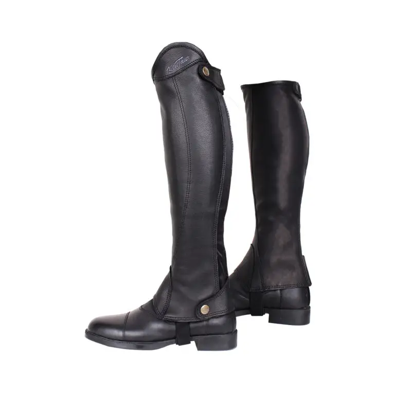 Kentaur Silvia Premium Leather Chaps – Anatomical Fit Riding Chaps for Comfort & Durability