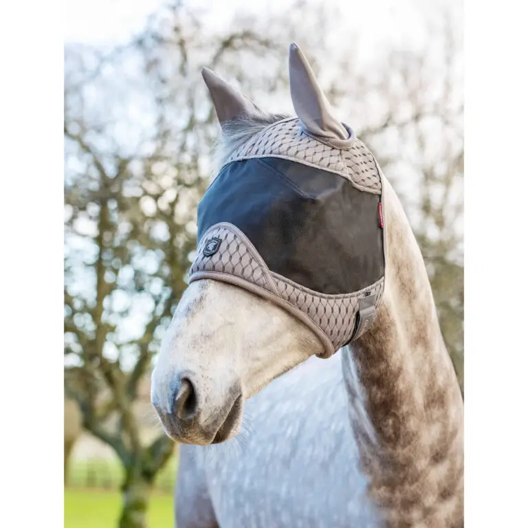 LeMieux Gladiator Half Fly Mask – Durable UV Protection with Comfortable Fit