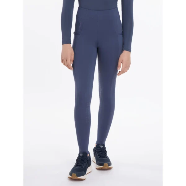 LeMieux Young Rider Orla Tights – Lightweight, Sweat-Wicking & Full Grip Riding Leggings