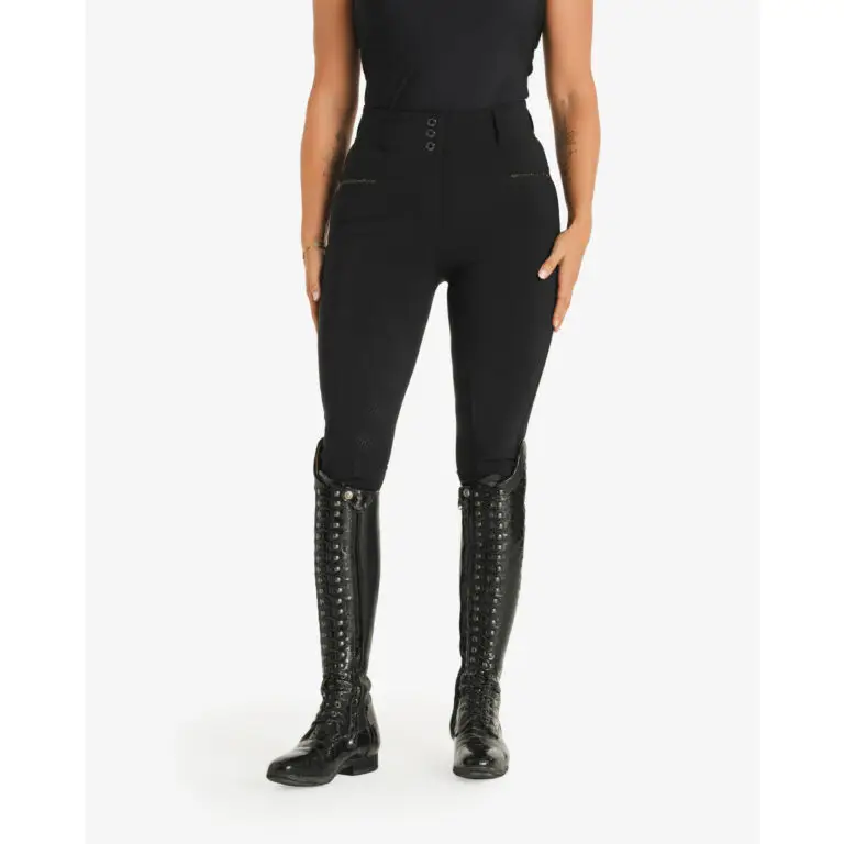 Moa Mae Women’s Franzi FG Breeches – Full Grip, Premium Fit & Elegant Riding Performance Black