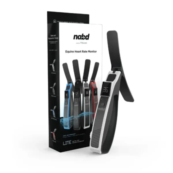 NABD Heart Rate Monitor – Best-in-Class Equine Heart Rate Tracking with Bluetooth Sync