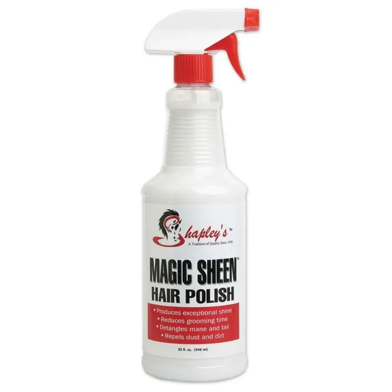 Shapley’s Magic Sheen Hair Polish – Maximum Shine & Detangler for Horses (32 oz)