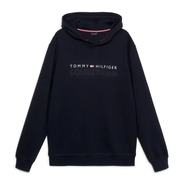 Tommy Hilfiger LONDON Men’s Hoodie – Equestrian-Inspired, Stretch Fit & UV Protection