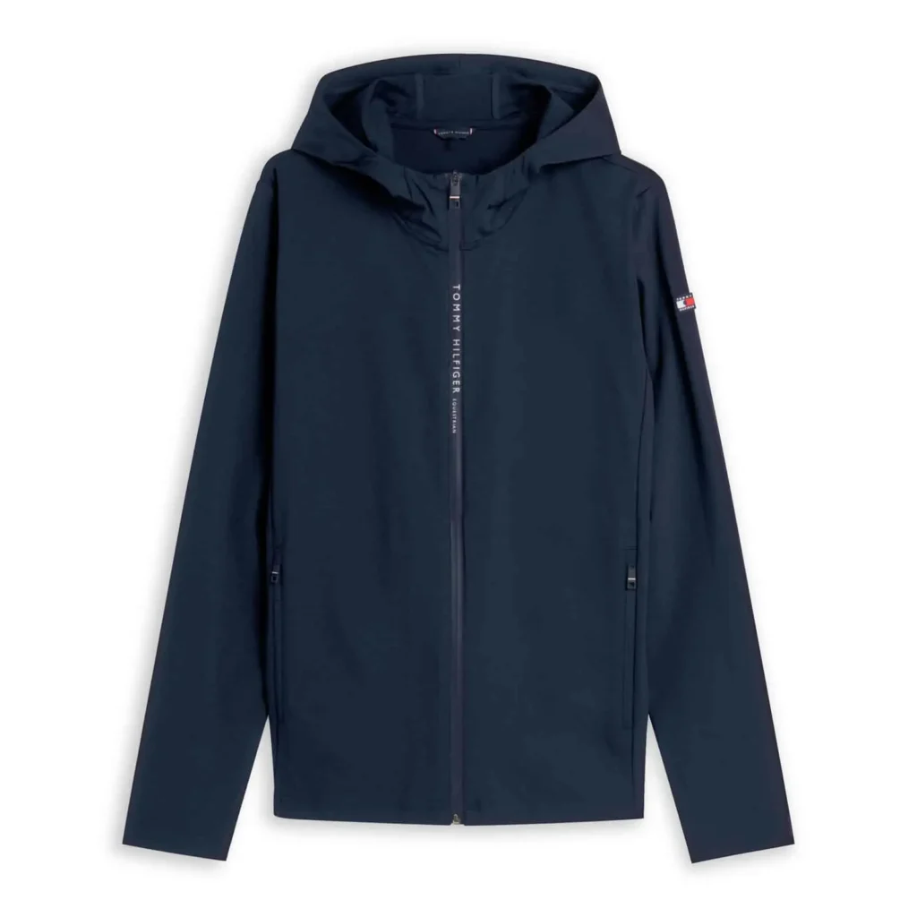 Tommy Hilfiger Windbreaker Jacket – Lightweight, Waterproof & Windproof with Signature Branding